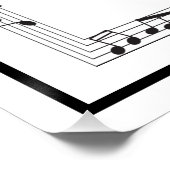 Dance Lovers Music Lovers Inspirerend Life Quote Perfect Poster (Hoek)