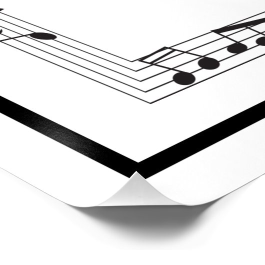 Dance Lovers Music Lovers Inspirerend Life Quote Perfect Poster (Hoek)