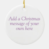 Dance Ma Ceramic Ornament (Achterkant)