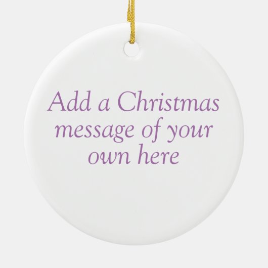 Dance Ma Ceramic Ornament (Achterkant)