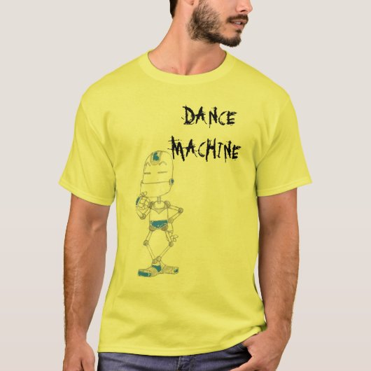 DANCE MACHINE ROBOT T-SHIRT (Voorkant)