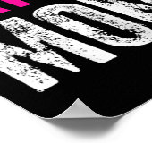 Dance Mam Dancer Ballet Practice Poster (Hoek)