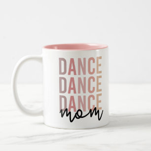 Dance mama   Dance Mama   Dancer Mama Gift Tweekleurige Koffiemok