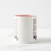 Dance mama | Dance Mama | Dancer Mama Gift Tweekleurige Koffiemok (Center)