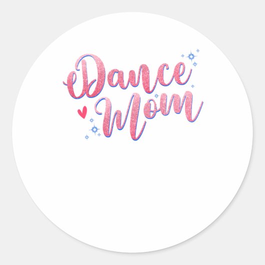 Dance mama danst mama Disco.png Sticker (Voorkant)