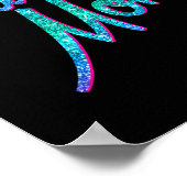 Dance mama danst mama Disco Poster (Hoek)