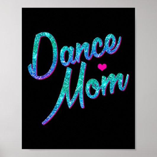 Dance mama danst mama Disco Poster (Voorkant)