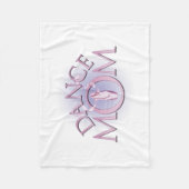 Dance mama fleece deken (Voorkant)