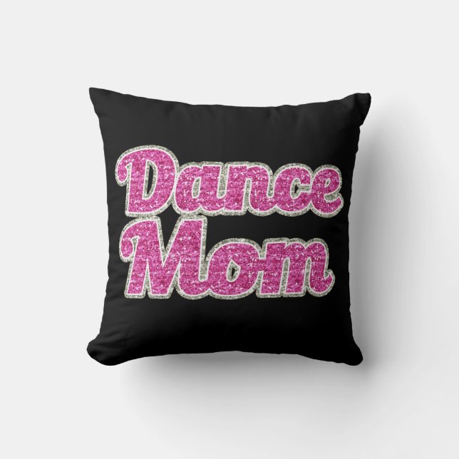 Dance mama Glitter Pillow Kussen (Voorkant)