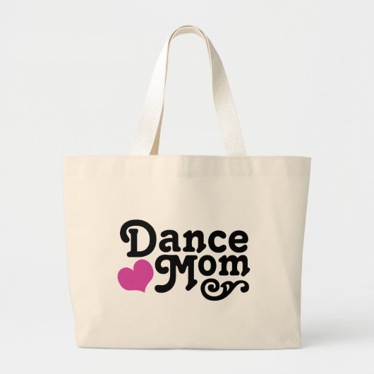 Dance mama grote tote bag (Voorkant)