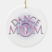 Dance mama keramisch ornament (Achterkant)