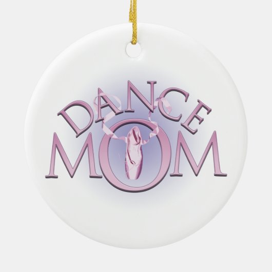 Dance mama keramisch ornament (Achterkant)