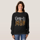 Dance mama Leopard Funny Dance mama Moederdag Trui (Voorkant volledig)