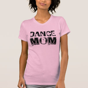Dance mama met Grunge Font en Dancers T-shirt