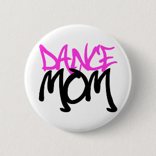 Dance mama ronde button 5,7 cm