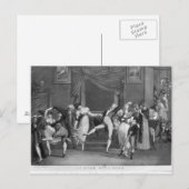 Dance mania, 1809 briefkaart (Voorkant / Achterkant)