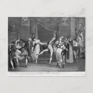 Dance mania, 1809 briefkaart