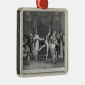 Dance mania, 1809 metalen ornament (Rechts)