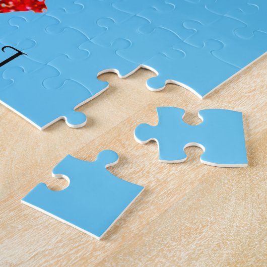 DANCE meisjes puzzel met persoonlijke naam. Legpuzzel (Zijkant)