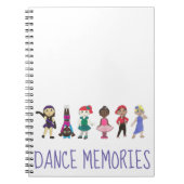 Dance Memories Ballet Tap Jazz Overweging Cadeau Notitieboek (Voorkant)