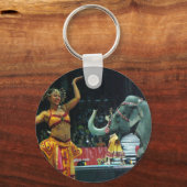 DANCE MET DE ELEPHANTS-sleutelhanger Sleutelhanger (Achterkant)