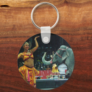 DANCE MET DE ELEPHANTS-sleutelhanger Sleutelhanger