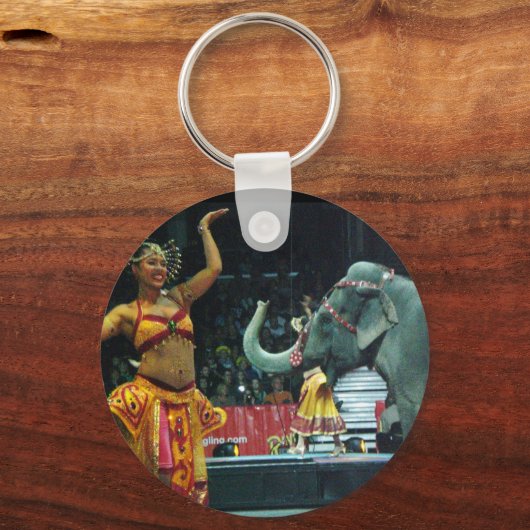 DANCE MET DE ELEPHANTS-sleutelhanger Sleutelhanger (Voorkant)