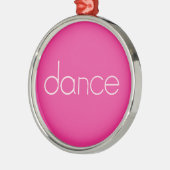 Dance Metalen Ornament (Links)