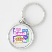 Dance Mix Sleutelhanger (Voorkant)