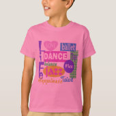 Dance Mix T-shirt (Voorkant)