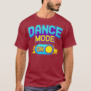 Dance Mode Op Retro Disco Houdt van  jaren '70 '80 T-shirt