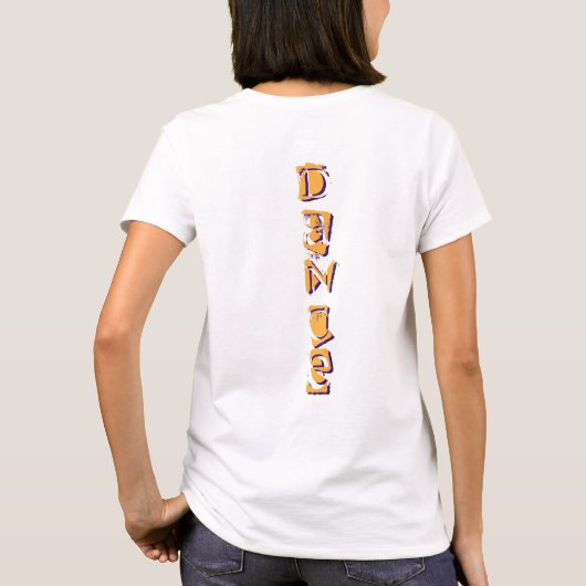 Dance Modern Traditional Morris Dancing T-shirt (Achterkant)
