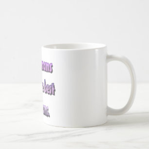 Dance moeders hebben de beste haarbundels. koffiemok