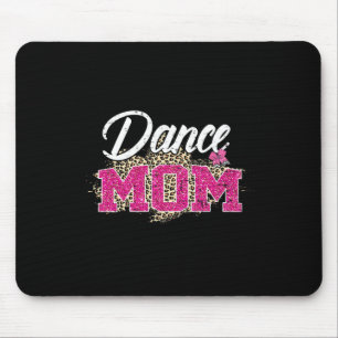 Dance Mom Leopard Funny Dancing Mom Moederdag Muismat