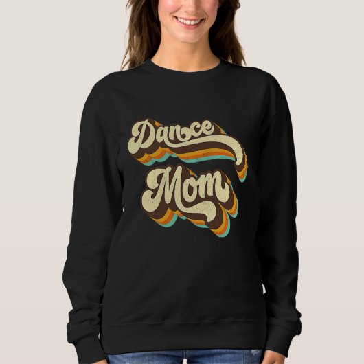 Dance Mom Retro 70s 60s Disco Dance Party Womens C Trui (Voorkant)
