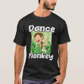 Dance Monkey Disco Monkeys Primate Oerwoud Zoo Ani T-shirt (Voorkant)