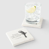 Dance Motivatie Stenen Onderzetter (Zijkant)