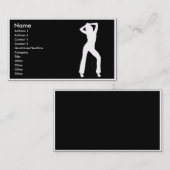 Dance move Visitekaartje (Voorkant / Achterkant)