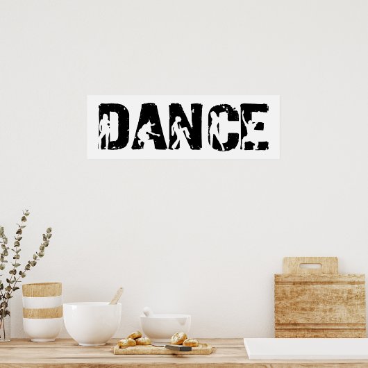 DANCE. Movers en Shakers Poster (Keuken)