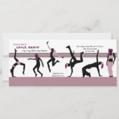 Dance Moves Uitnodiging (Voorkant)