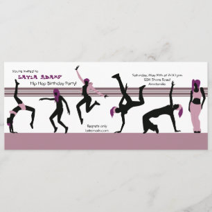 Dance Moves Uitnodiging