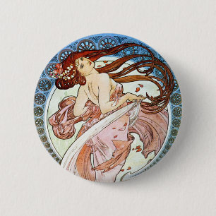 Dance, Mucha Ronde Button 5,7 Cm