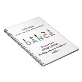Dance, multi-coloured notitieboek (Rechterzijde)