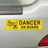 Dance Mum Bumpersticker (Op auto)
