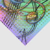 Dance Music Dancer Decoupage Tissuepapier (Detail)