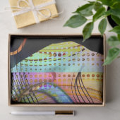 Dance Music Dancer Decoupage Tissuepapier (Geschenk)