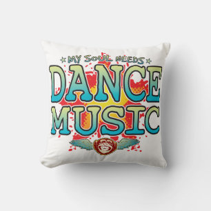 Dance Music Soul Cushion Kussen