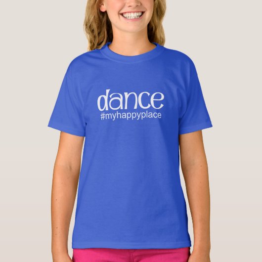 Dance #myblijyplace - Royal T-shirt (Voorkant)