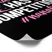 Dance Nana Life Dancing Nana van een danseres Nana Poster (Hoek)