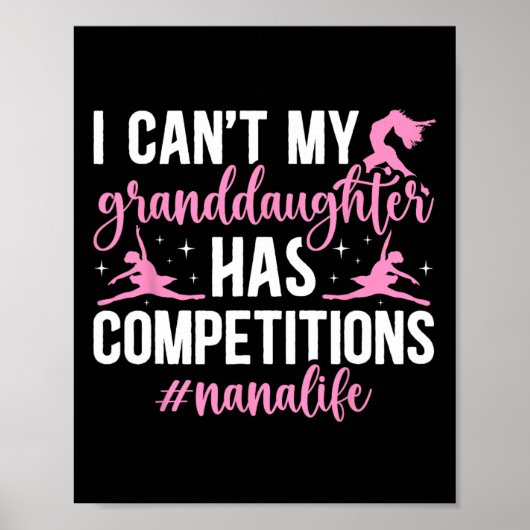 Dance Nana Life Dancing Nana van een danseres Nana Poster (Voorkant)